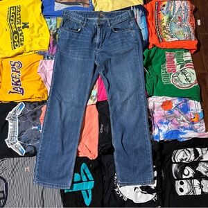 Tommy Bahama Jeans Authentic Mens Size 36/32 Blue Denim Straight Leg